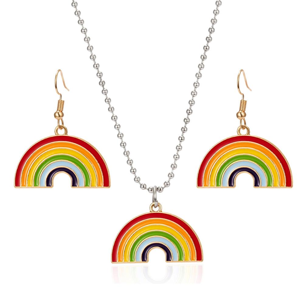 LGBT Gay Pride Rainbow Flag Earrings