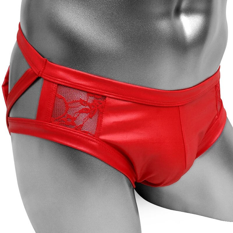 Hella Billy Faux Leather Briefs