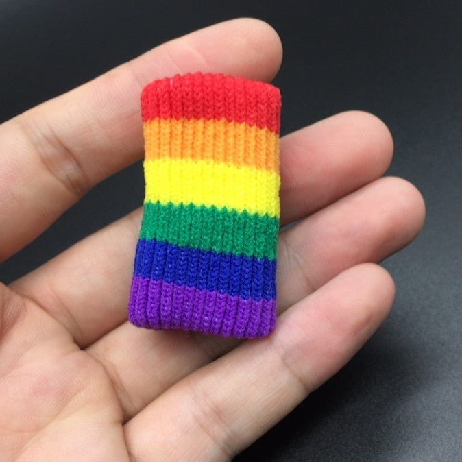 LGBT Gay Pride Rainbow Finger Cover