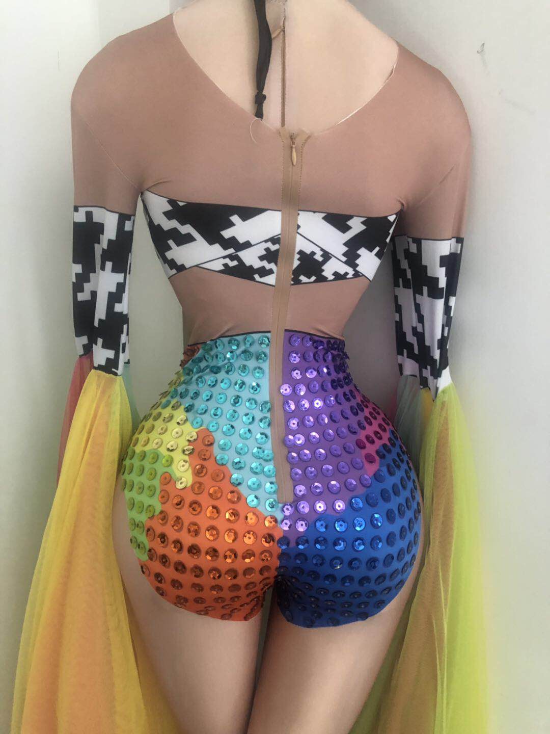 Irma Gination Colorful Bodysuit