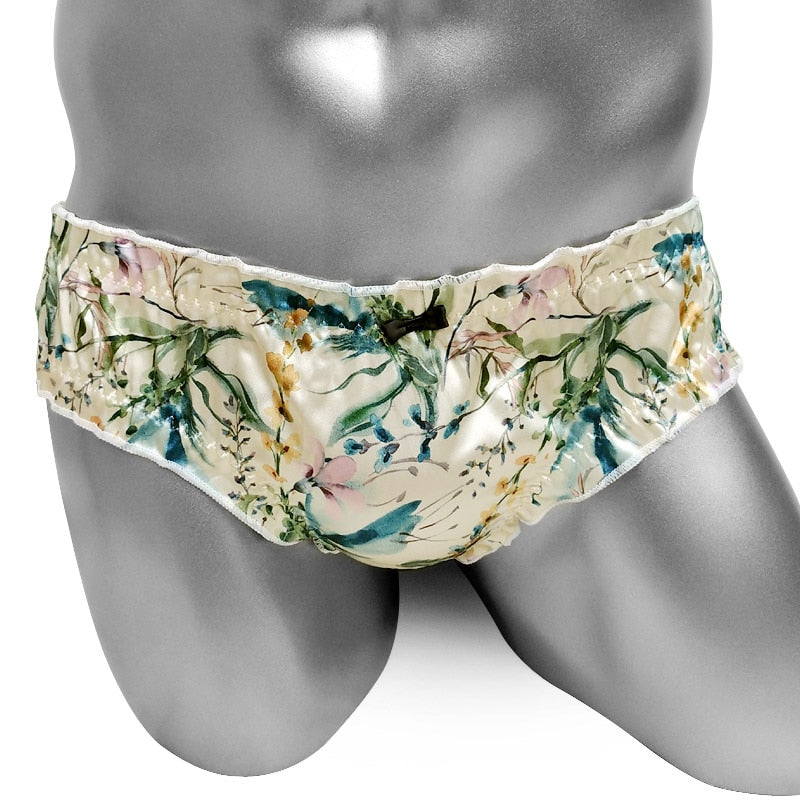 Anna Conda Satin Ruffles Panties