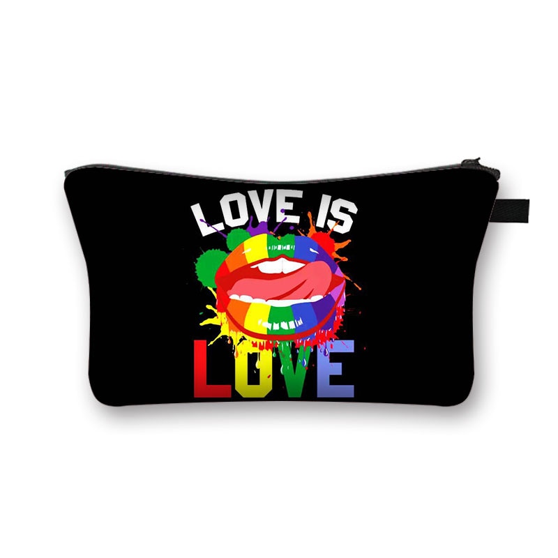 LGBT Gay Pride Rainbow Cosmetic Bags