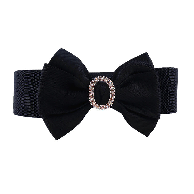 Mary Malade Elastic Bow Belt