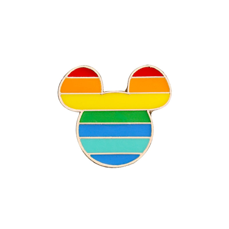 LGBT Gay Pride Rainbow Enamel Pin