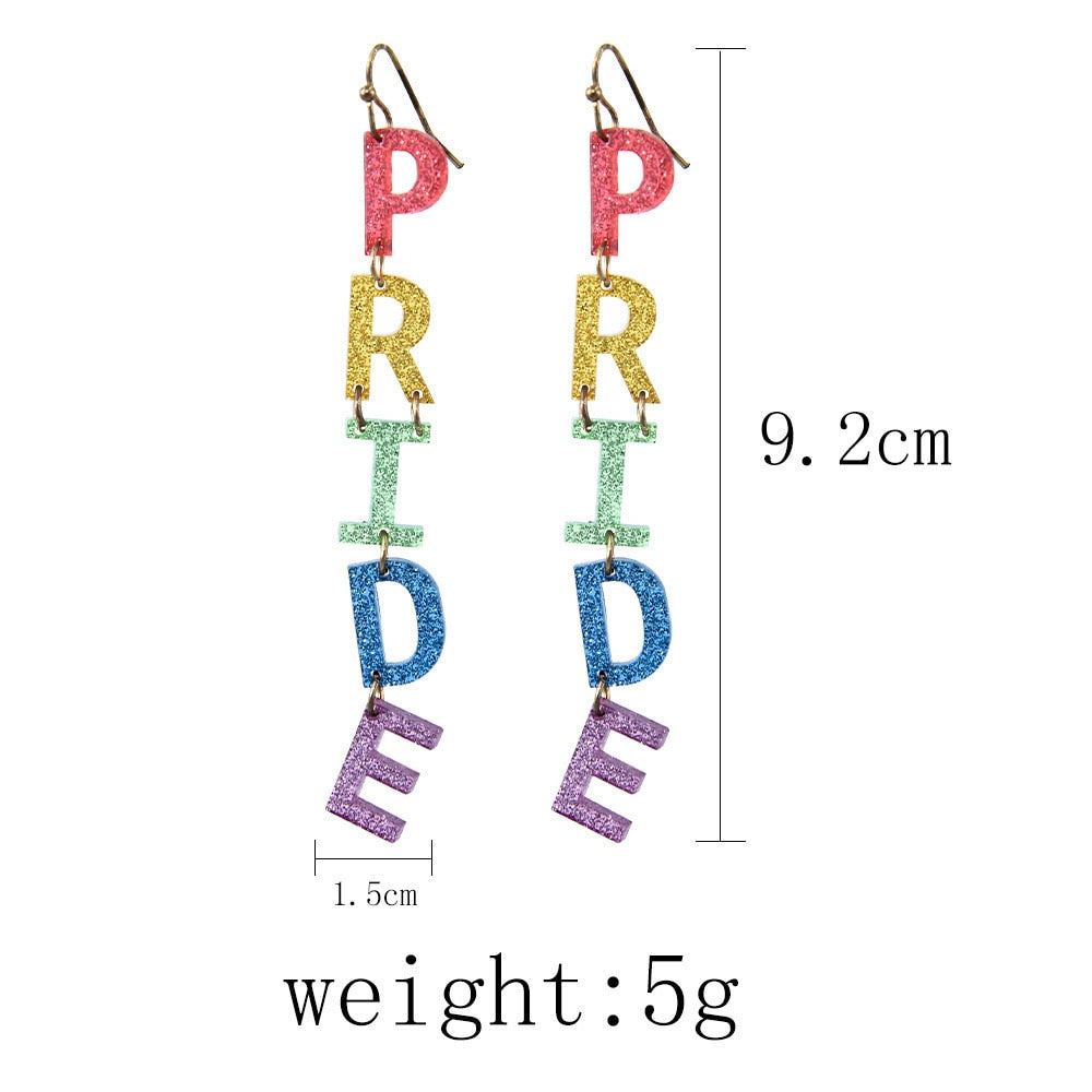 Rainbow Gay Pride Earrings