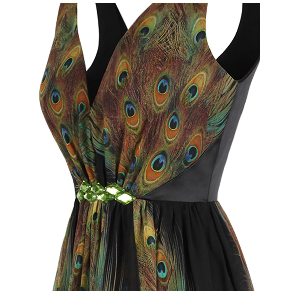 Portia Nette Peacock Dress