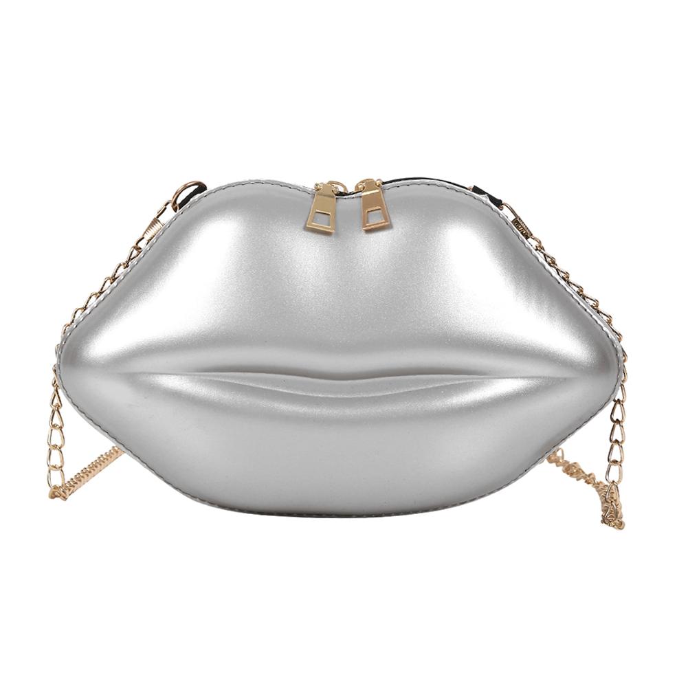 Sue Preem Lip Shape Clutch