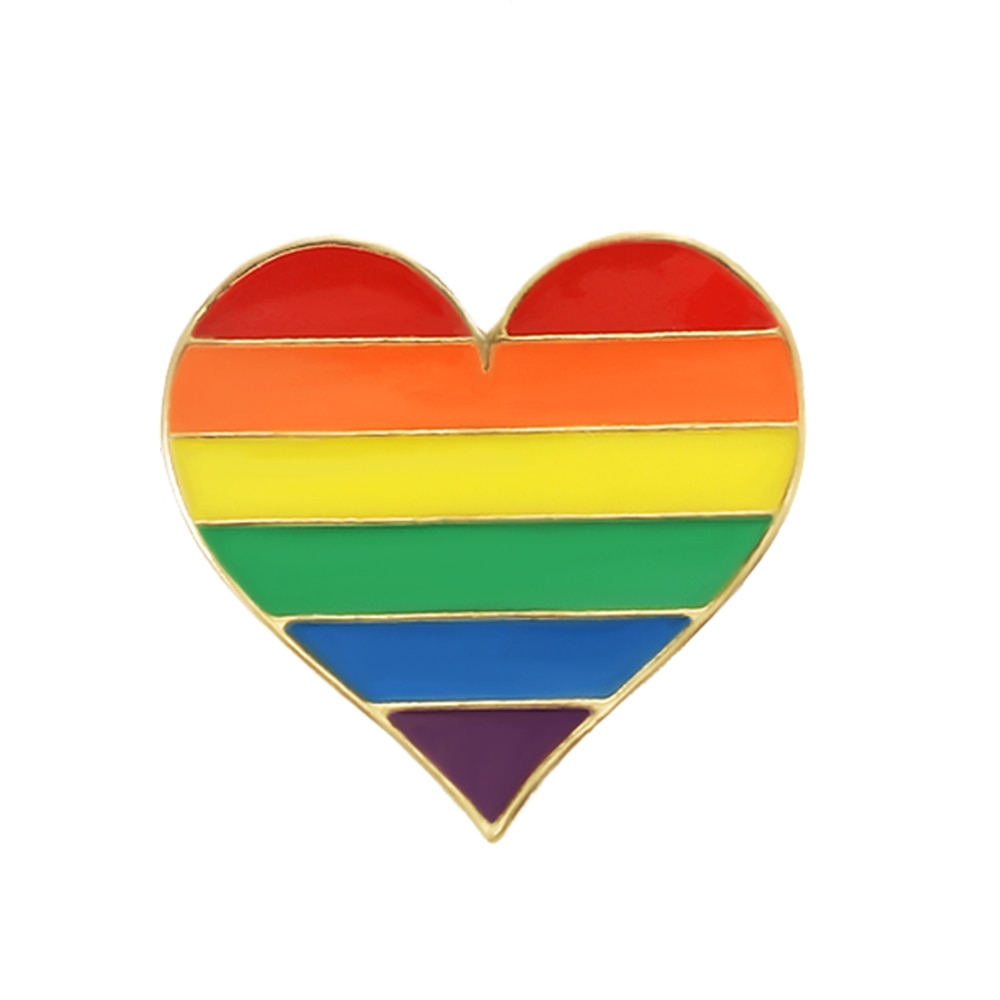 LGBT Gay Pride Rainbow Enamel Pin