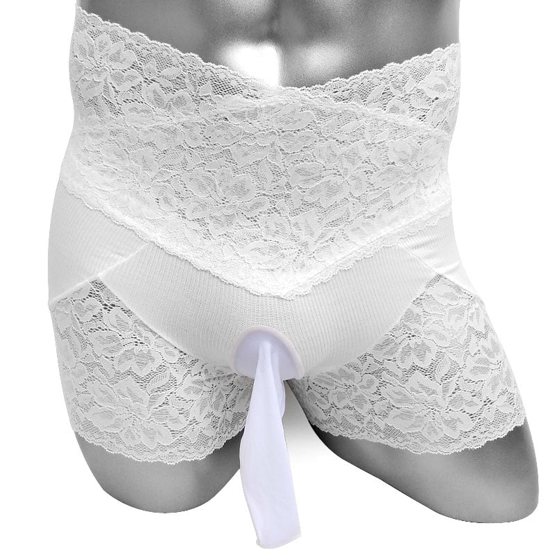 Anna Conda Sheer Lace High Waist Panties