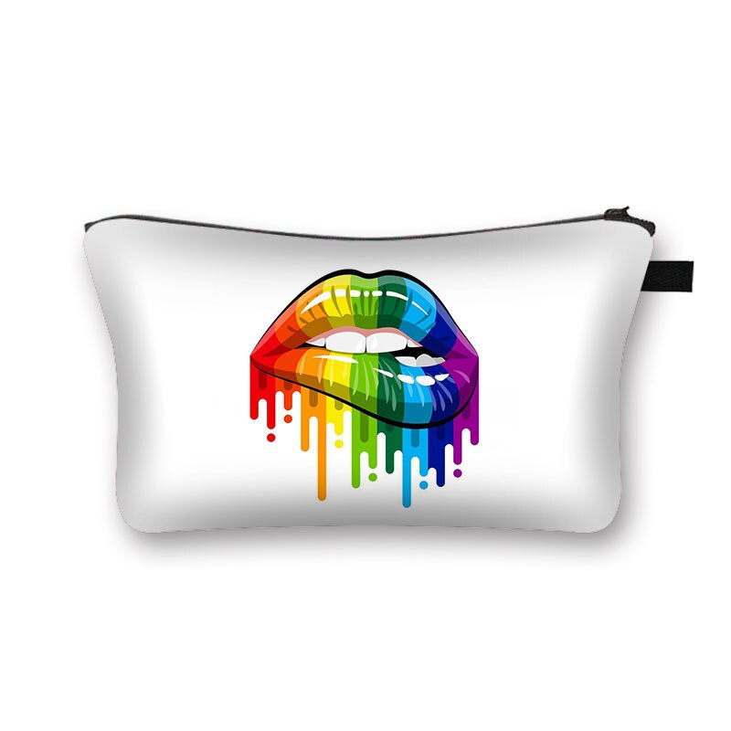 LGBT Gay Pride Rainbow Cosmetic Bags