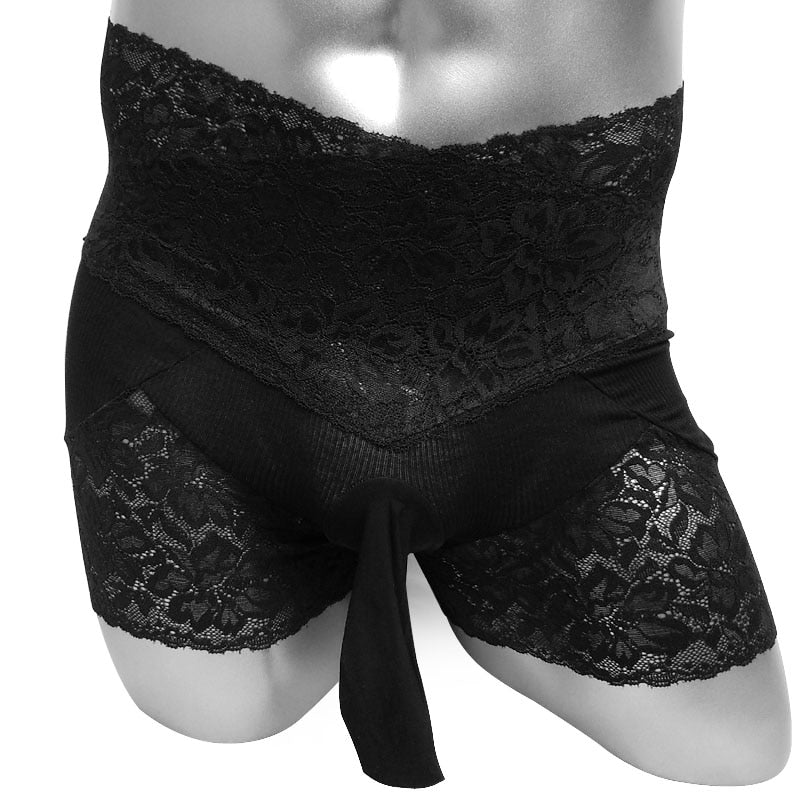 Anna Conda Sheer Lace High Waist Panties