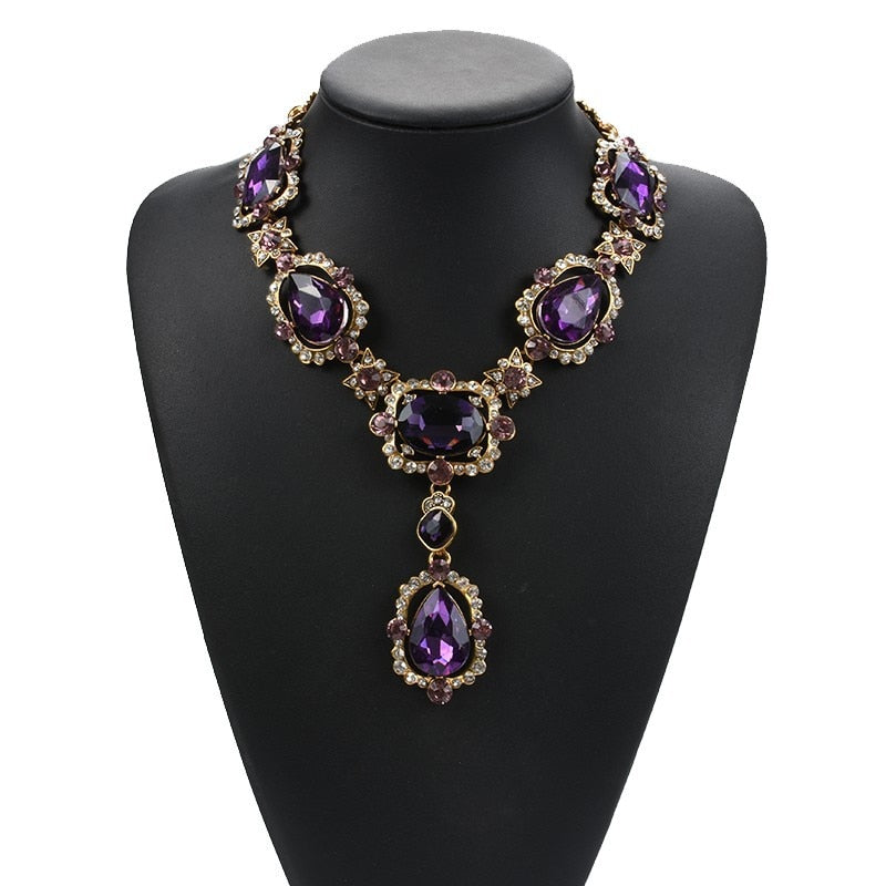 ✨ Portia Nette Crystal Necklace – Shine Bright, Diva! ✨