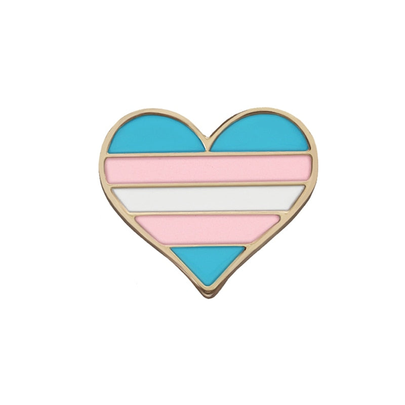 LGBT Gay Pride Rainbow Enamel Pin