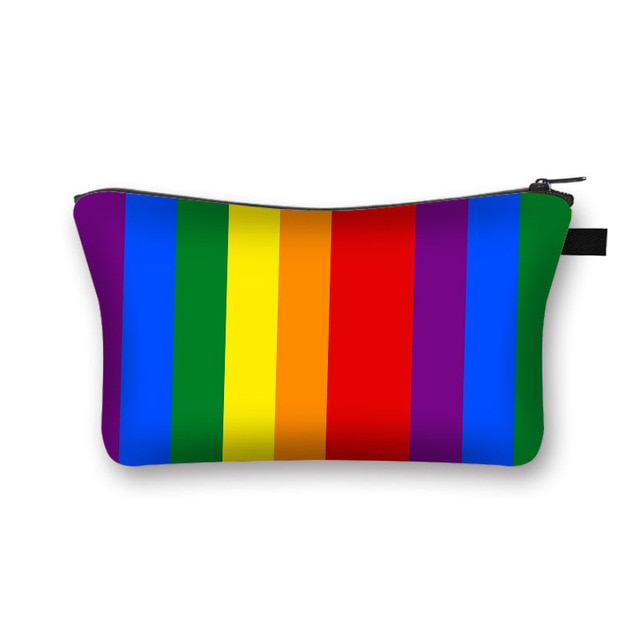 LGBT Gay Pride Rainbow Cosmetic Bags