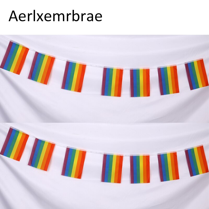 LGBT Gay Pride Rainbow String Flags