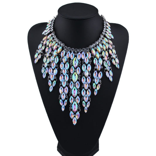 Morgan Fatana Crystal Necklace