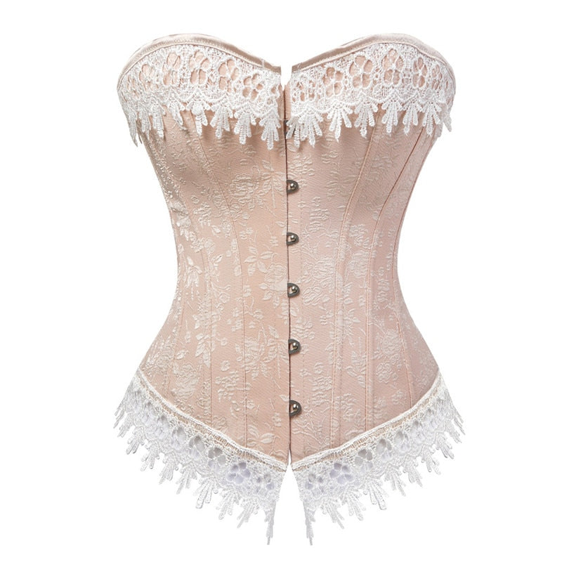 Haya Stranger Lace Up Trim Corset