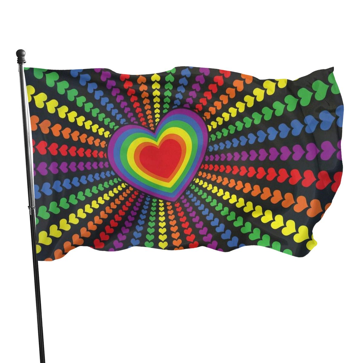 Gay Pride Rainbow Peace Lgbt Flag