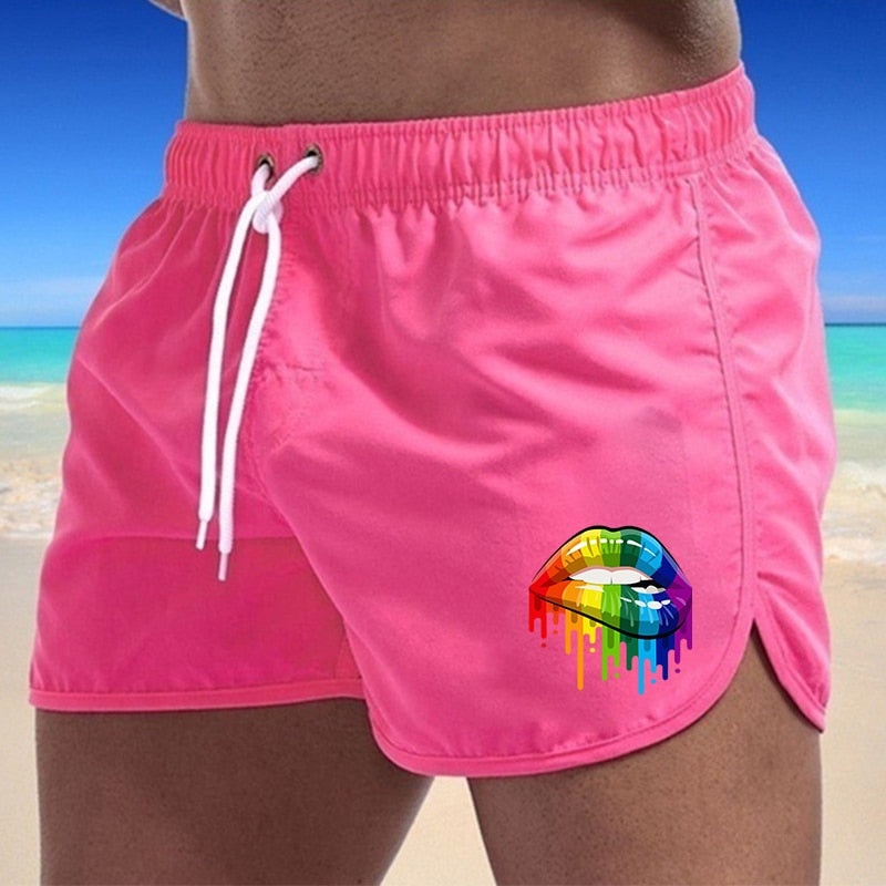 Gay Pride Summer Swim Shorts