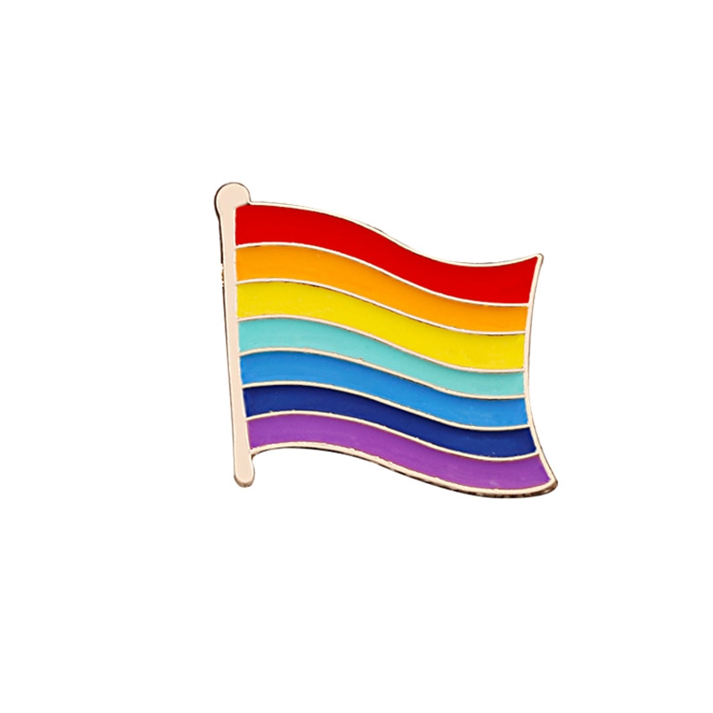 LGBT Gay Pride Rainbow Enamel Pin