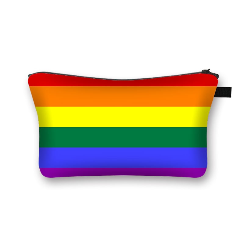 LGBT Gay Pride Rainbow Cosmetic Bags