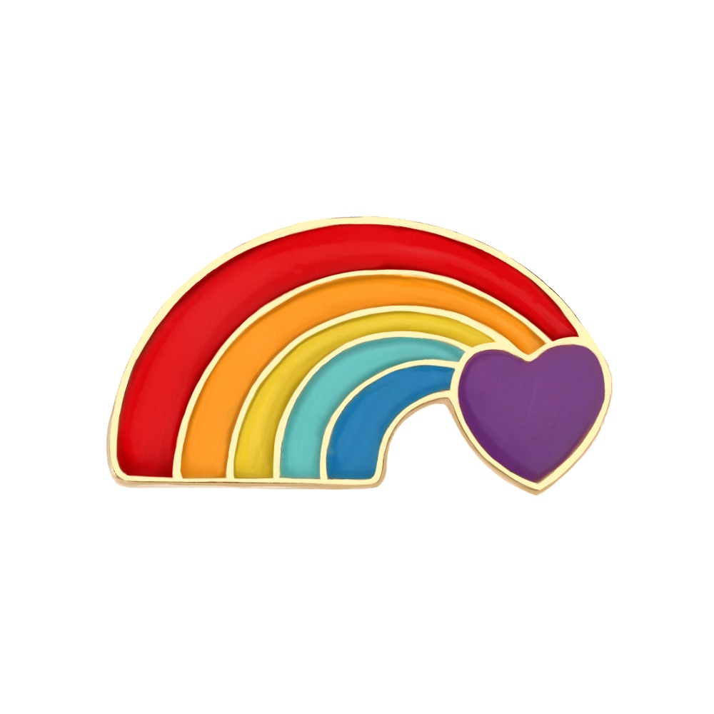 LGBT Gay Pride Rainbow Enamel Pin