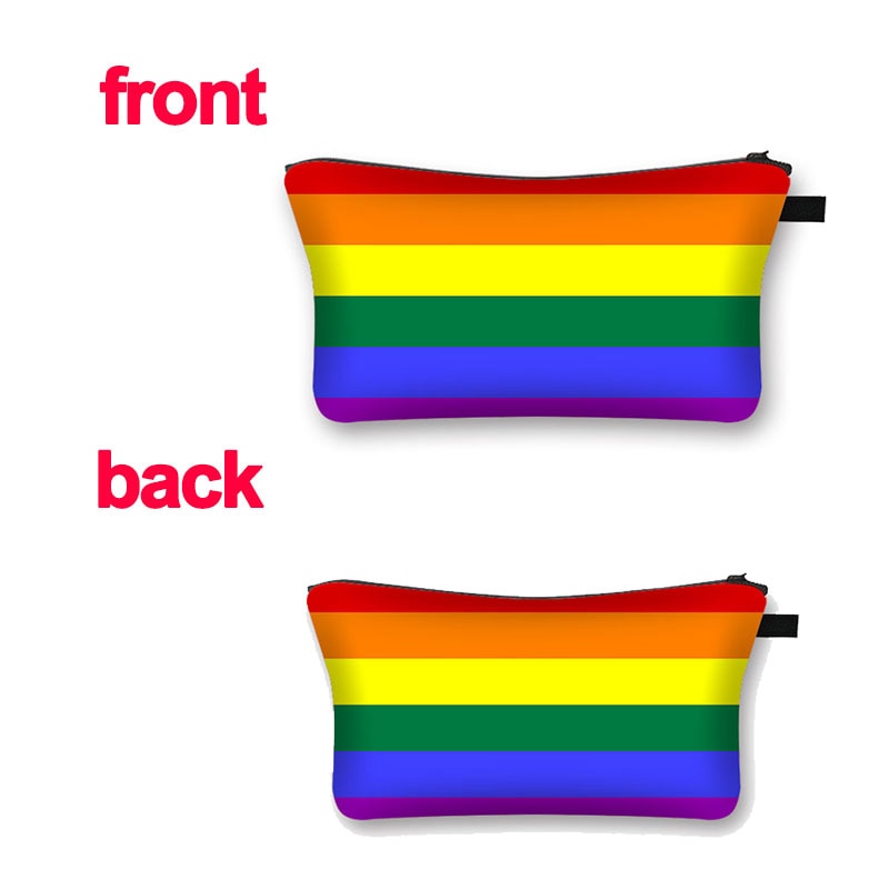 LGBT Gay Pride Rainbow Cosmetic Bags