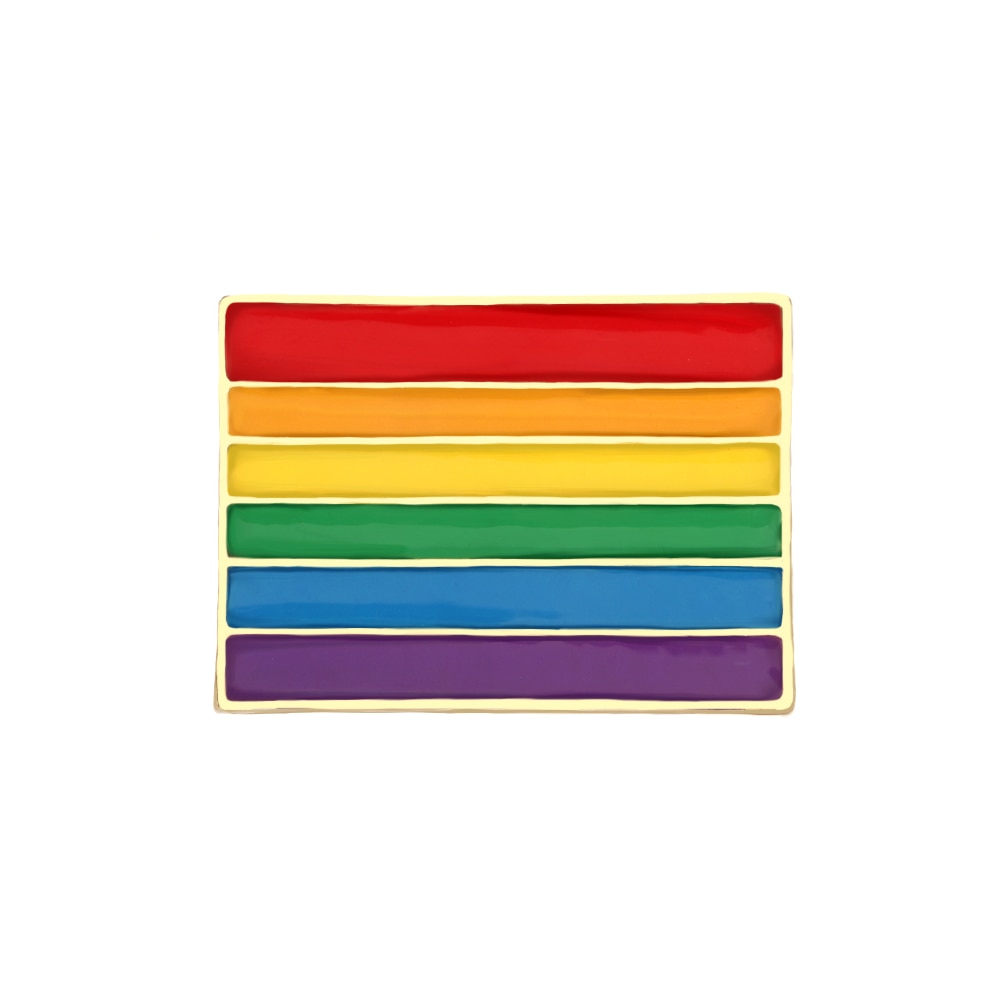 LGBT Gay Pride Rainbow Enamel Pin