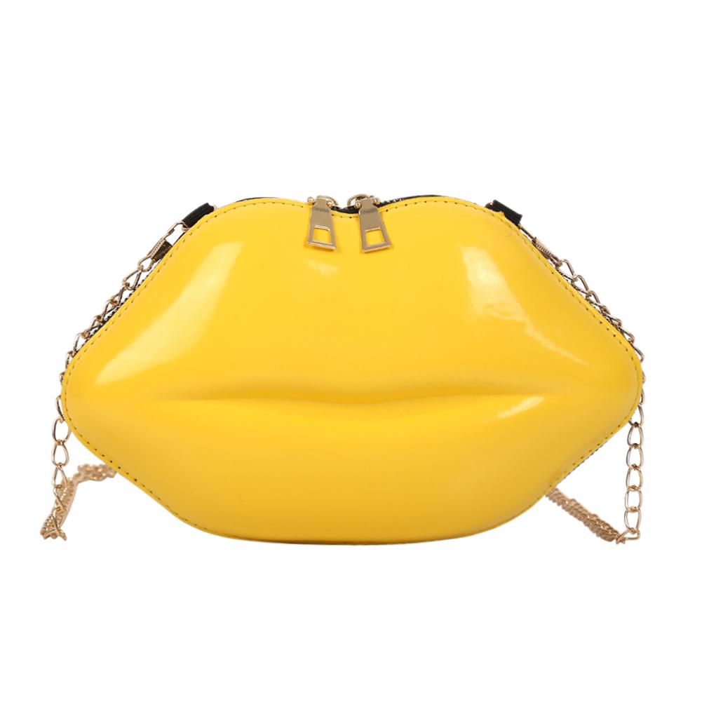 Sue Preem Lip Shape Clutch