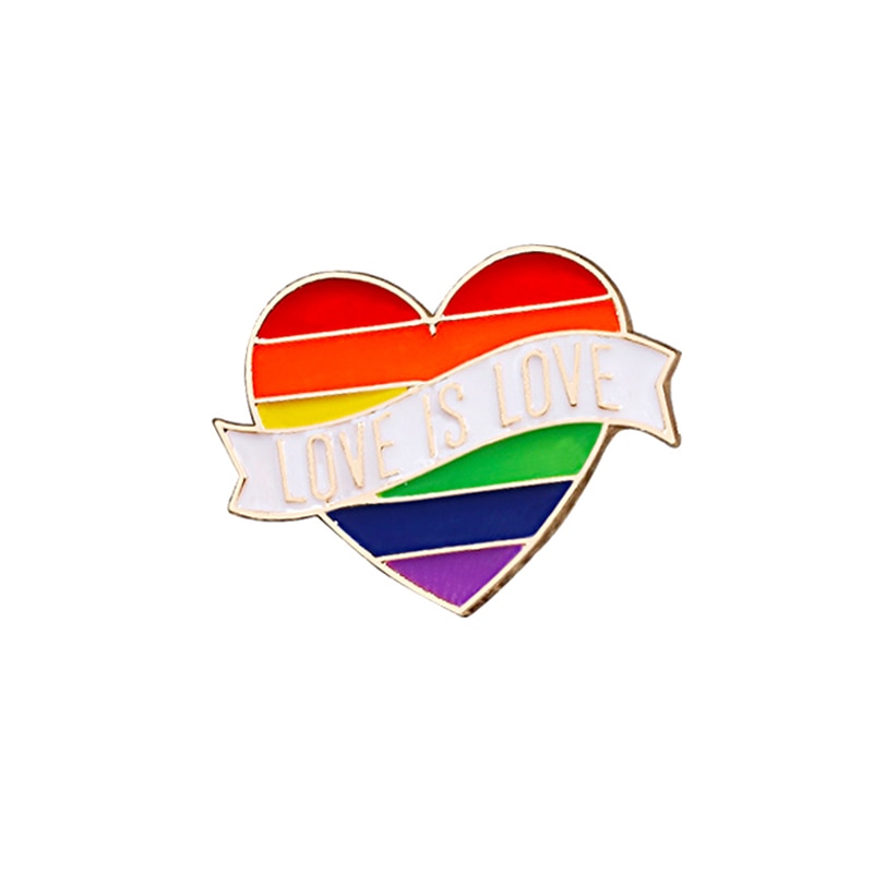 LGBT Gay Pride Rainbow Enamel Pin