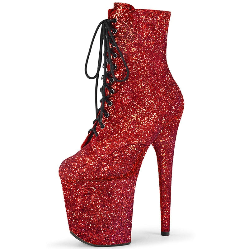 Laye Lo 20CM Glitter Platform Boots