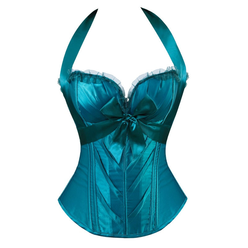 Queen Lola Satin Bow Corset