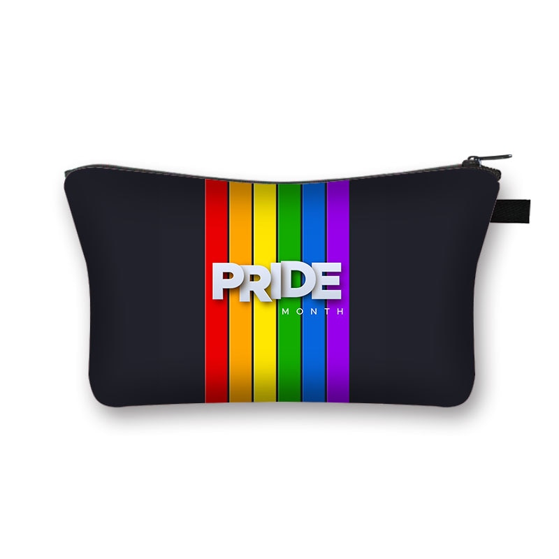 LGBT Gay Pride Rainbow Cosmetic Bags