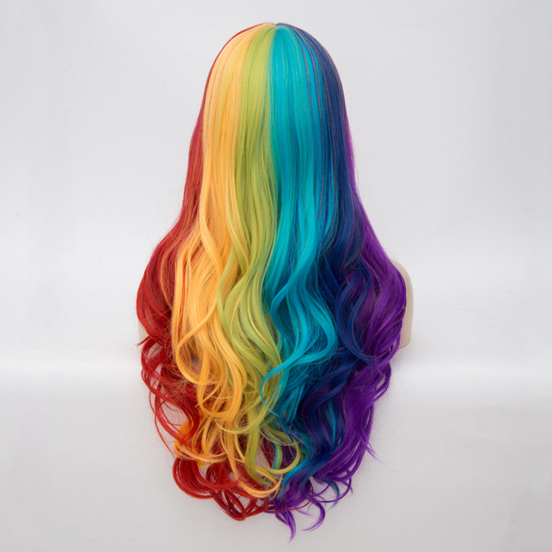 Long Rainbow Wig