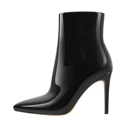 Connie Lingus Pointed Toe Ankle Boots