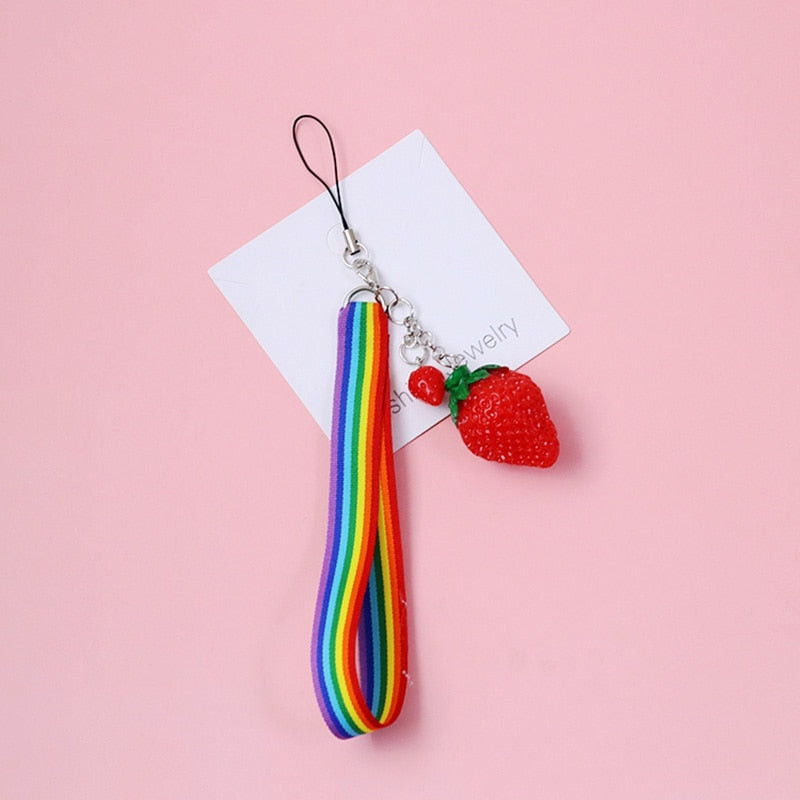 LGBT Gay Pride Rainbow Brick Key Chain