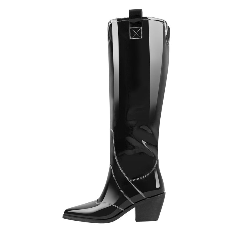 Naye Bulous Wide Calf Knee High Boots