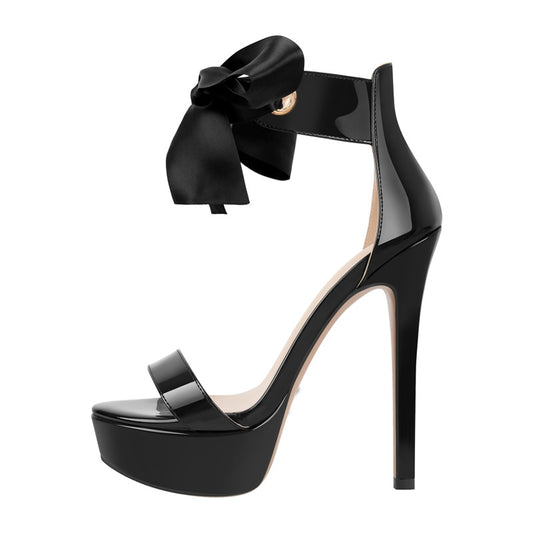 Etha Nitty Platform Peep Toe Stiletto Sandals