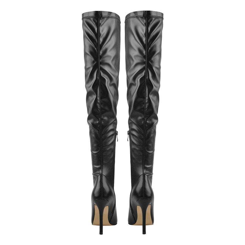 Remi Nissent Over The Knee Winter Stretch Boots