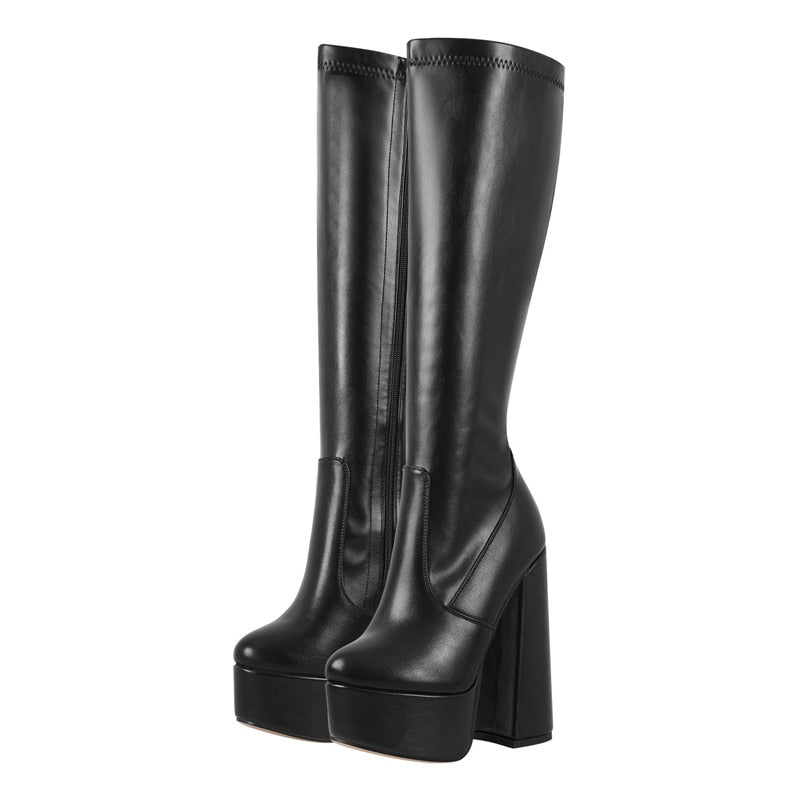 Faye Minine Knee High Platform Boots