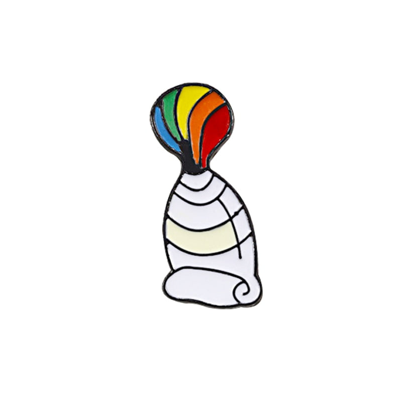 LGBT Gay Pride Rainbow Enamel Pin