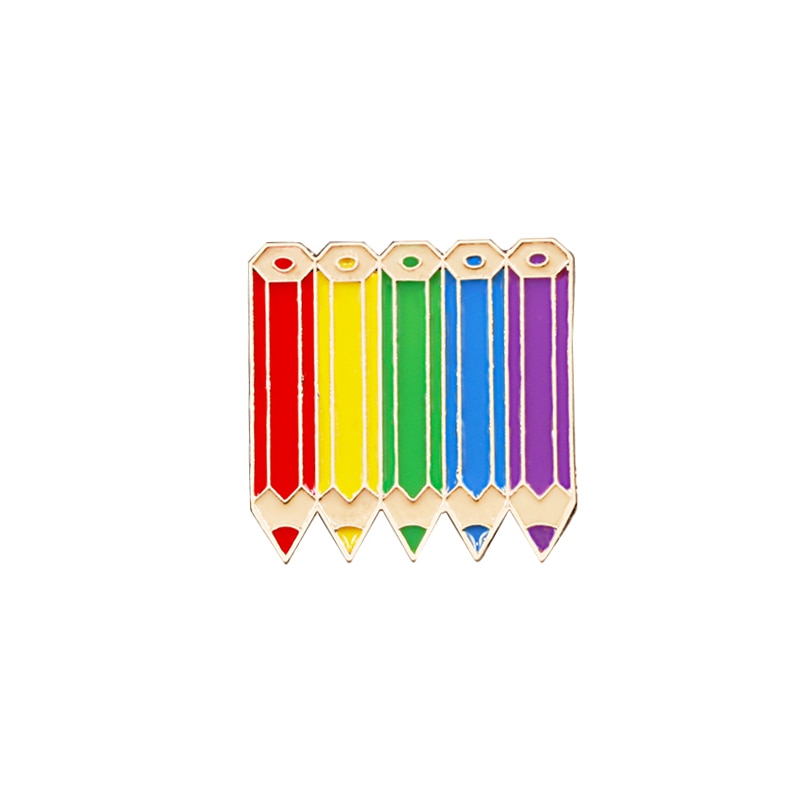 LGBT Gay Pride Rainbow Enamel Pin