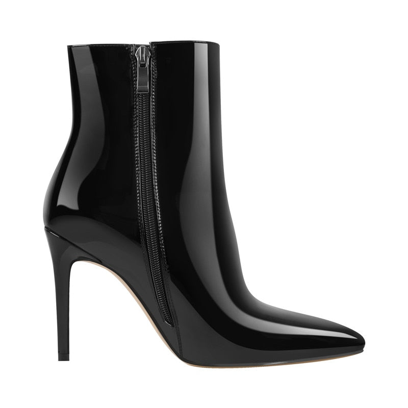 Connie Lingus Pointed Toe Ankle Boots