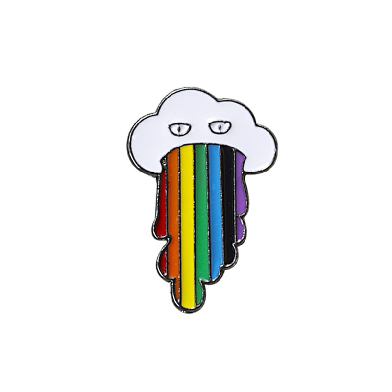 LGBT Gay Pride Rainbow Enamel Pin