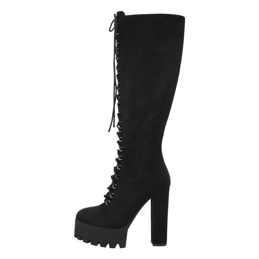 Queen Sublime Platform Over The Knee Boots