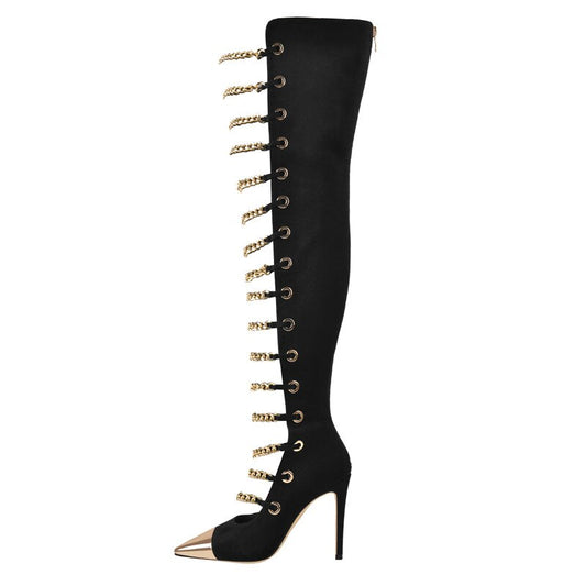 Mistress O’Vary Over The Knee Suede Boots