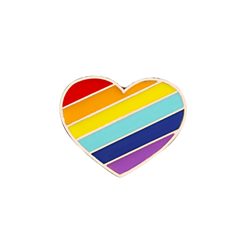 LGBT Gay Pride Rainbow Enamel Pin