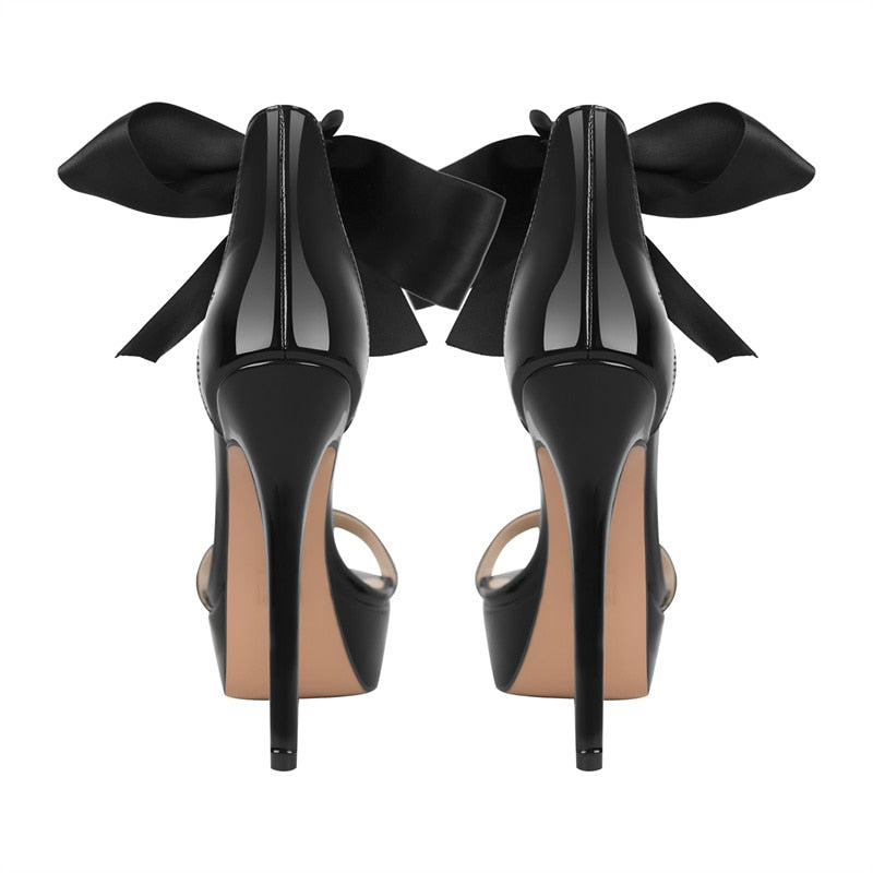 Etha Nitty Platform Peep Toe Stiletto Sandals