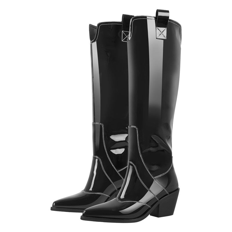 Naye Bulous Wide Calf Knee High Boots