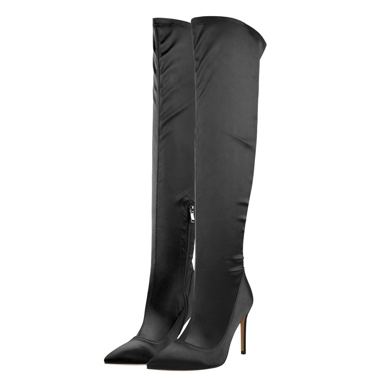 Remi Nissent Over The Knee Winter Stretch Boots